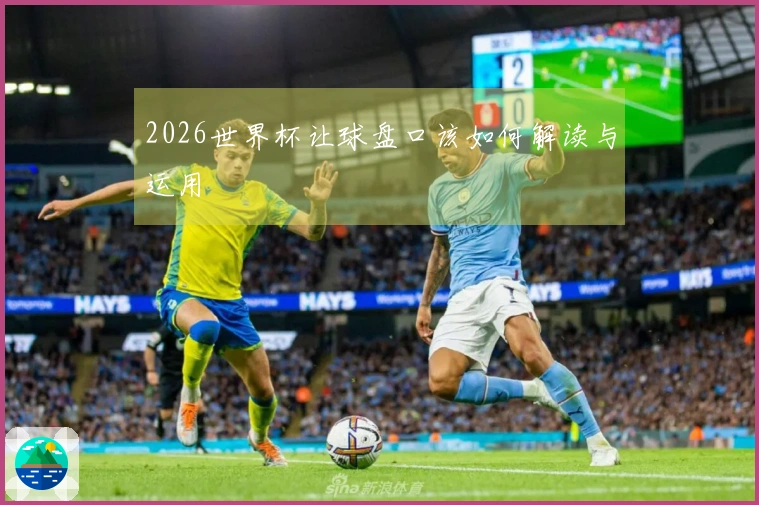 2026世界杯让球盘口该如何解读与运用