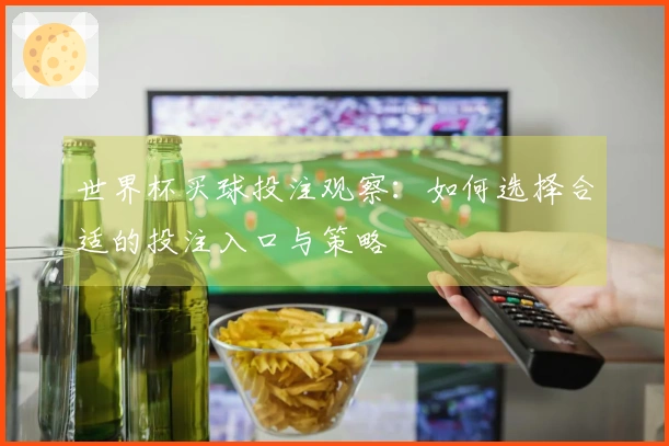 世界杯买球投注观察：如何选择合适的投注入口与策略