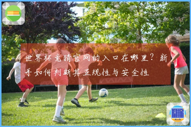 世界杯竞猜官网的入口在哪里？新手如何判断其正规性与安全性